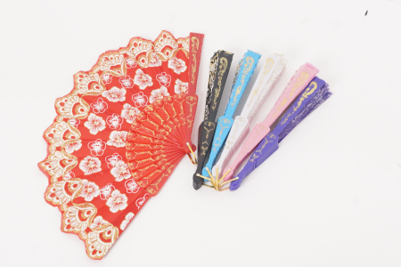 Веер цветной плотный GG-436