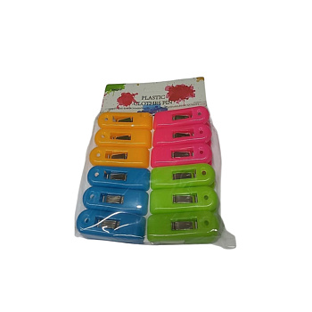 Прищепки УСИЛ Пластик 12шт