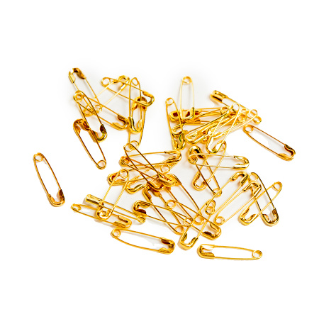 Булавки золотые