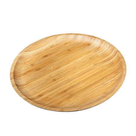 Тарелка ДЕРЕВЯННАЯ ЛЮКС 32*1,7см