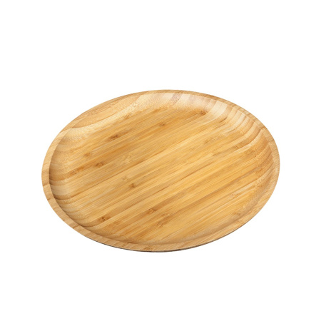 Тарелка ДЕРЕВЯННАЯ ЛЮКС 35*1,5см НЮК