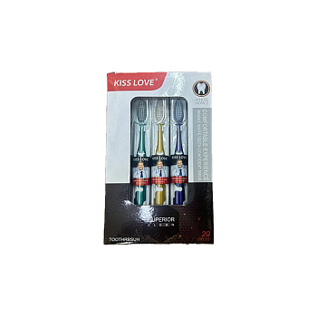 Зубные щетки ДЕ ЛЮКС 963-20pcs НЮД Зубные щетки ДЕ ЛЮКС 963-20pcs НЮД