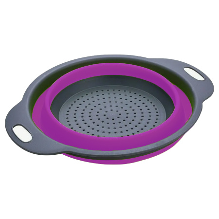 Сито круг ДИЗАЙН силикон РОЗОВЫЙ