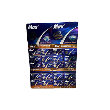 Лезвия MAX 20шт ЛЮКС Лезвия MAX 20шт ЛЮКС