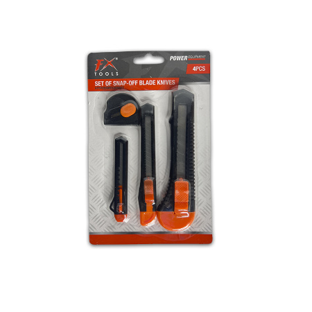 Набор канцелярских ножей (4шт)