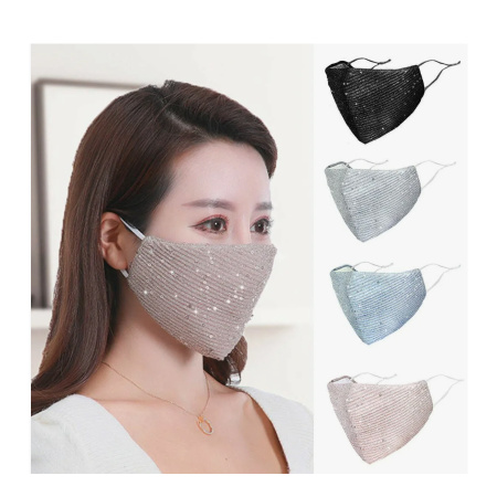 Маски со стразами