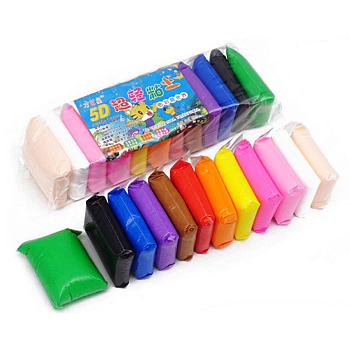 Супер лёгкий пластелин Sangar SR-0001 (12шт.) Супер лёгкий пластелин Sangar SR-0001 (12шт.)