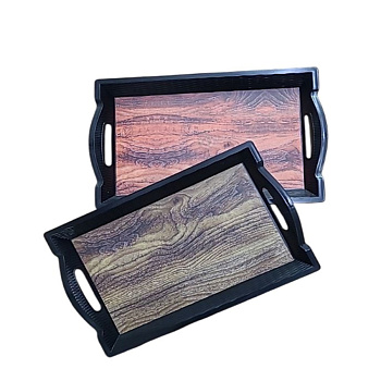 Поднос 318 25.5*40.5см ЧЕРН ДЕР