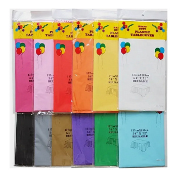 Скатерть на стол одноразовая 137*183 ТОН