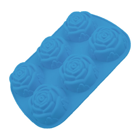 Формочки для выпечки РОЗА (6яч)