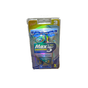 Станки мужские MAX ГОЛУБОЙ MA-6576 Станки мужские MAX ГОЛУБОЙ MA-6576