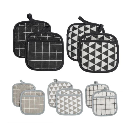 Прихватки 2шт КЛЕТКА