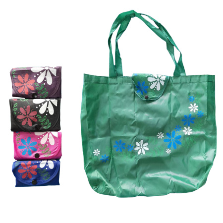 Сумка пакет цветочки (12шт)