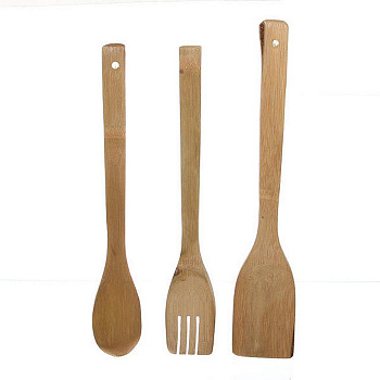 Набор деревянных лопаток Purely (3шт) Набор деревянных лопаток Purely (3шт)