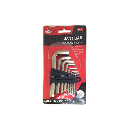 Набор ключей шестигранников (9шт) SAN