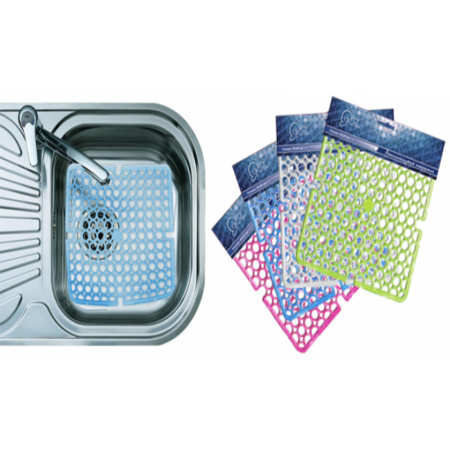 Коврик в раковину 26*26 Резиновый