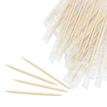 Зубочистки в пленке одноразовые (1000шт)