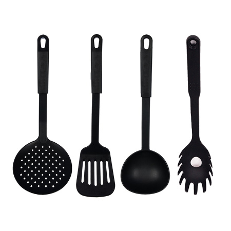 Набор кухонных принадлежностей черные (4шт)