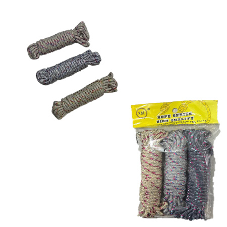 Веревки плотные набор из 3шт (5м)