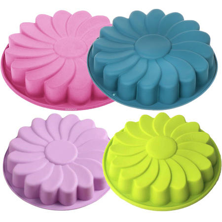 Формочки для выпечки силиконовые БИГ ЦВЕТ