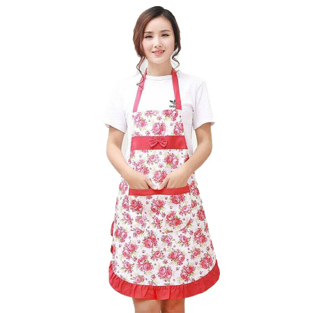 Фартук кухонный на шею плотный (разные цв)