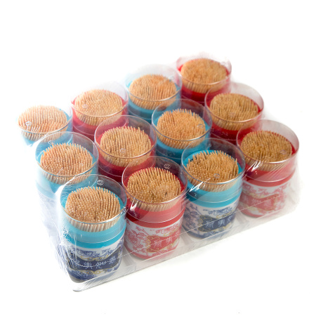 Зубочистки цветные с\к (12шт)