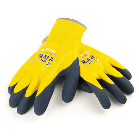 Перчатки ЖЕЛ/ЧЕРН 50гр (23см)