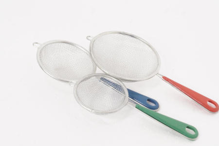 Сито 3шт маленькое серебро с цв РУЧК