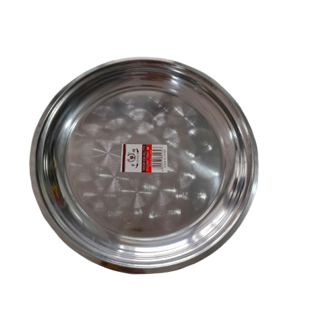 Тарелка круглая МЕТАЛЛ Hengli 40см