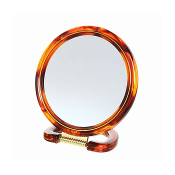 Зеркало янтарь круглое 8" Зеркало янтарь круглое 8"