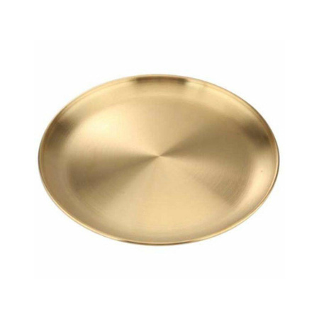 Тарелка ТОН золото 26см