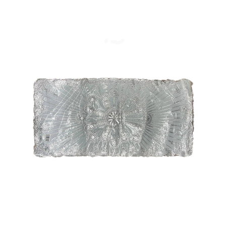 Коврик на стол узорный прямоугольник 80см