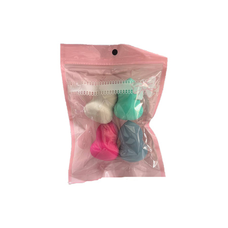 Спонжи ЦВЕТНЫЕ набор из 4шт