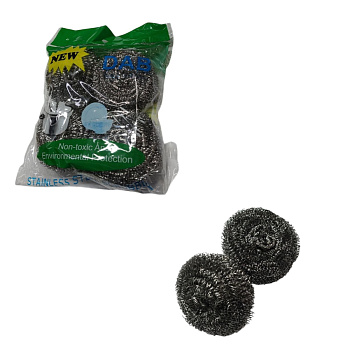 Мочалки металлические ЗЕЛ (4шт)