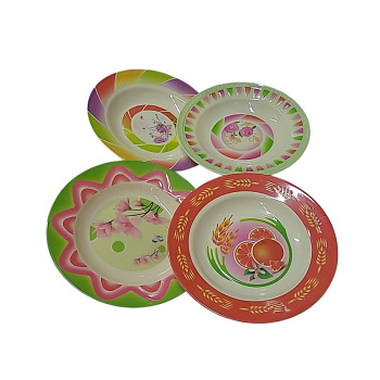 Тарелки меламиновые ассорти 