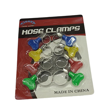 Хомуты 8шт ЦВЕТНЫЕ