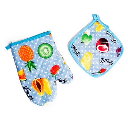 Прихватка+Рукав цветная