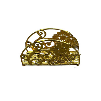 Салфетница ЗОЛОТО круг узор НЮК